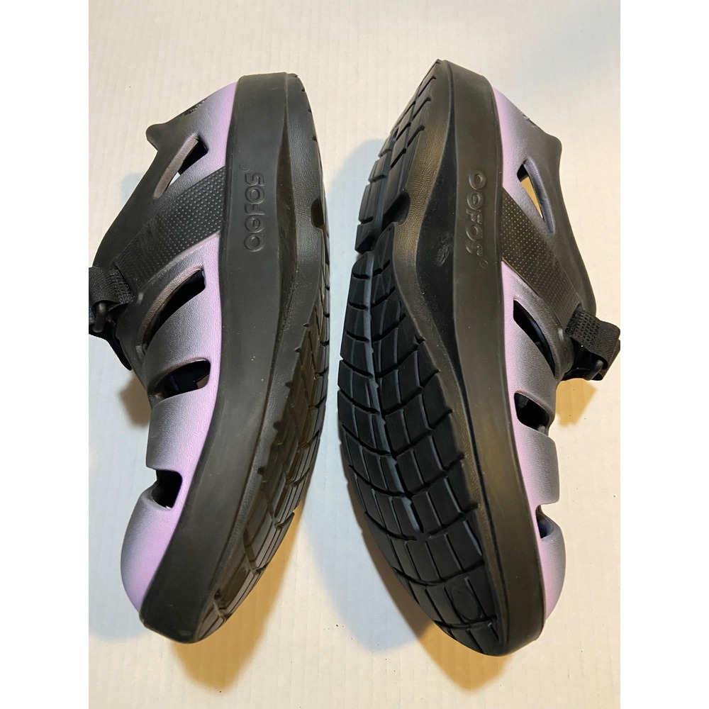 OOFOS Sport Oocandoo‎ Black Purple Shoes US 8 - Picture 4 of 8